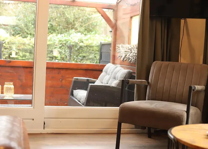 Fenced Backyard With Covered Porch And Free Bikes Chalet Doornspijk